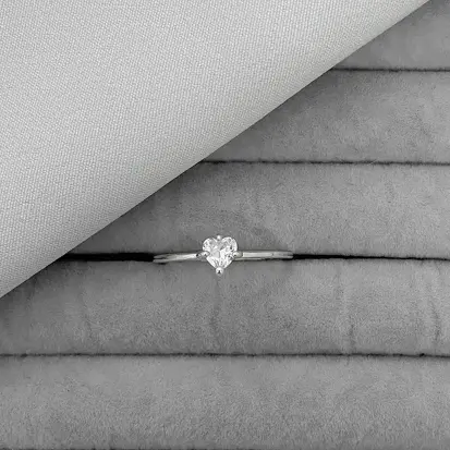 ANEL SOLITÁRIO YOU & ME CRISTAL