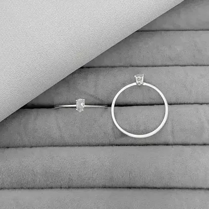 ANEL SOLITÁRIO GOTA