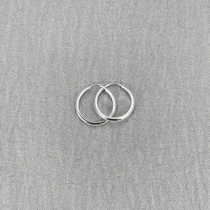 ARGOLA MEIA CANA 1,6CM 2MM