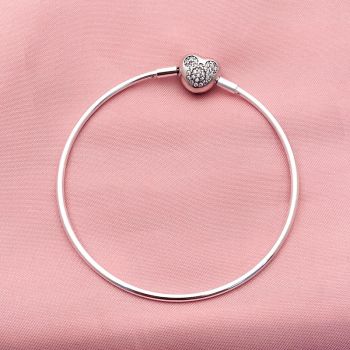 Bracelete Mickey Cravejado Envelhecido