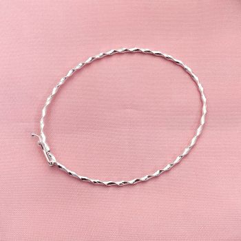 Bracelete 2mm Torcido Aberto