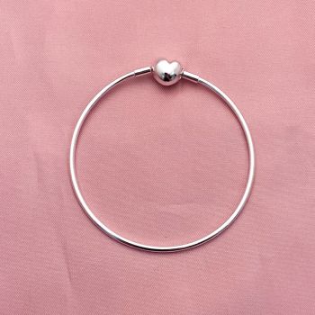 Bracelete Pandora Coração Liso