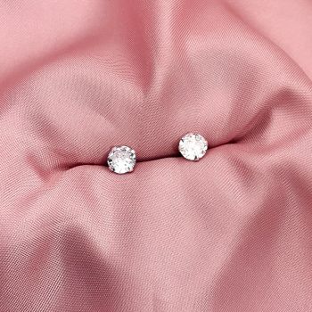 Brinco Zirconia 7mm