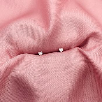 Zirconia Coração 3mm