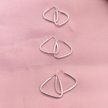 Trio Argolas Triangulos
