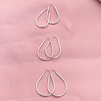 Trio Argolas Gotas