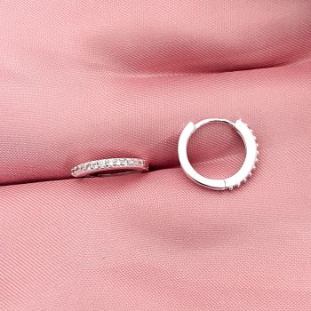 Argola Cravejada 1,4cm