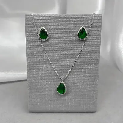 CONJUNTO GOTA VERDE