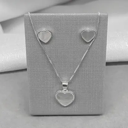 CONJUNTO CORAÇÃO MADREPÉROLA