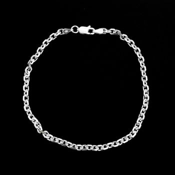 Pulseira Cartier Diamantada 4mm 21cm