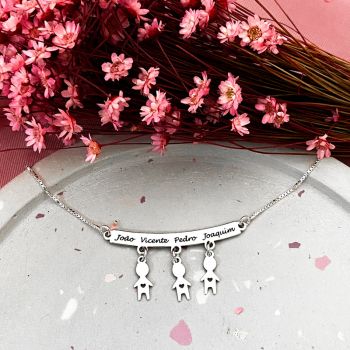 Canga Personalizada Nome 3 Filhos(As)