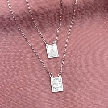 Escapulario Nossa Senhora Retangular G 60cm