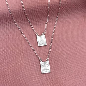 Escapulario Nossa Senhora Retangular G 70cm