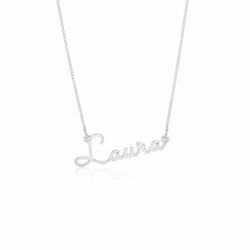 Gargantilha Nome Personalizado Fonte 5