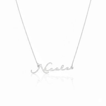 Gargantilha Nome Personalizado Fonte 6