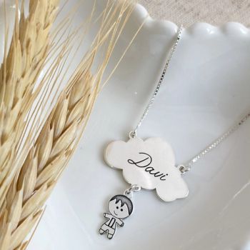 Gargantilha Personalizada Nuvem