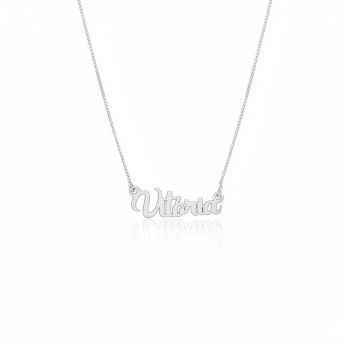 Gargantilha Nome Personalizado Fonte 9