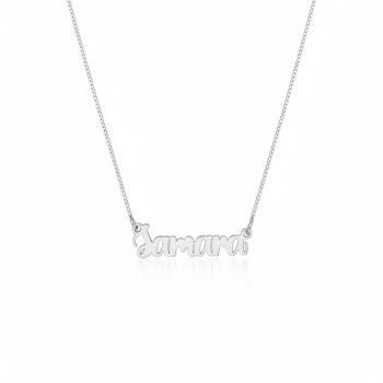 Gargantilha Nome Personalizado Fonte 10