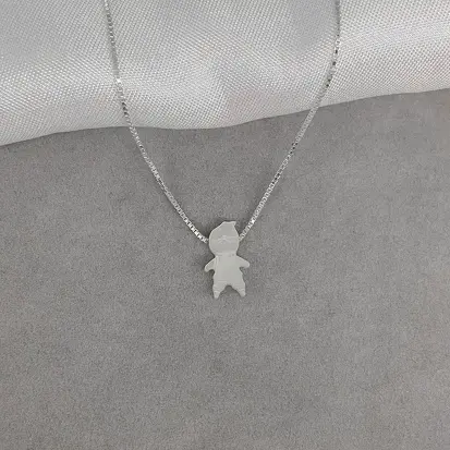 GARGANTILHA MENINO MADREPEROLA