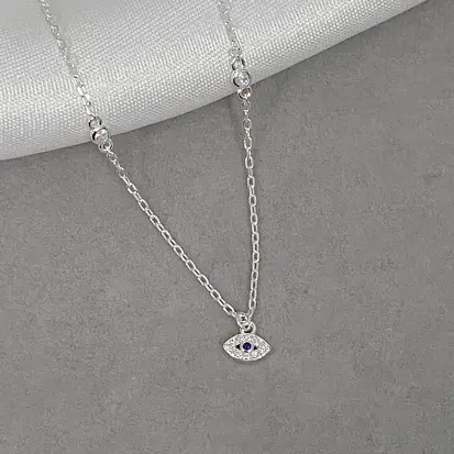 GARGANTILHA CHOCKER OLHO GREGO CRAVEJADO