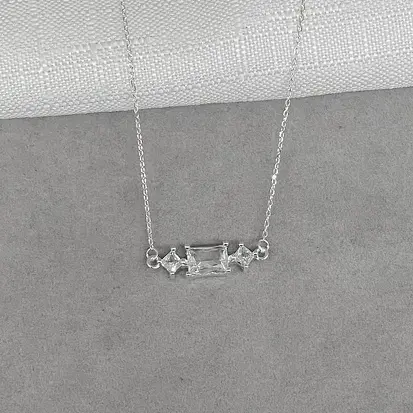 GARGANTILHA GEOMETRICOS ZIRCONIA