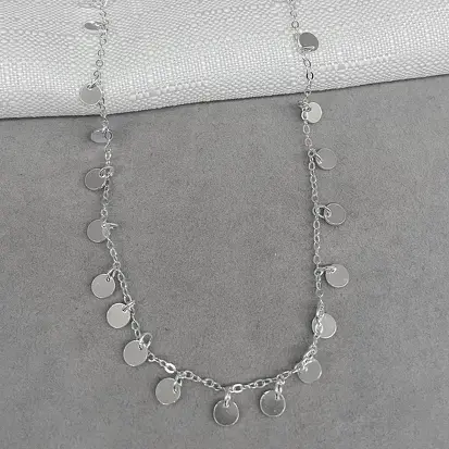 CHOKER MEDALHINHAS PENDURADAS