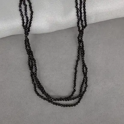 GARGANTILHA TRIPLO ONIX