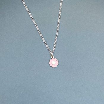 Gargantilha Infantil Florzinha Rosa