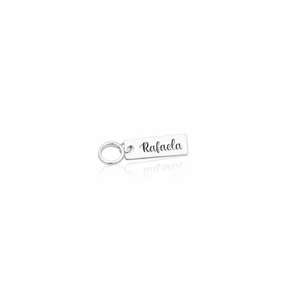 BERLOQUE PLAQUINHA NOME PERSONALIZADO