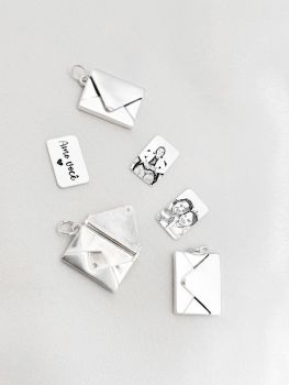 Pingente Envelope Cartinha Personalizada
