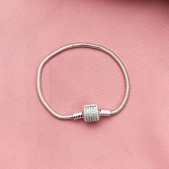 Pulseira Pandora Tambor Cravejado