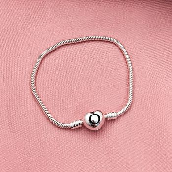 Pulseira Pandora Coração Coroa