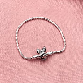 Pulseira Pandora Minnie Cravejada