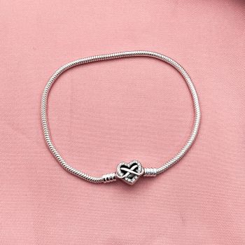 Pulseira Pandora Coração Infinito