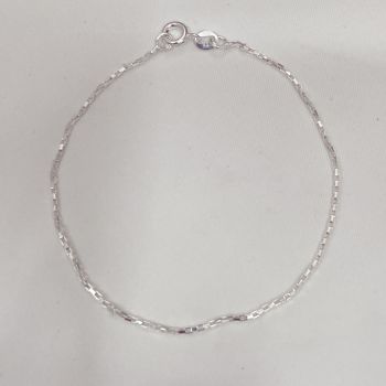 Pulseira Cartier Quadrada Fininha Fem