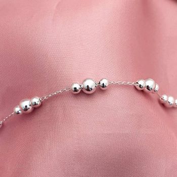 Pulseira Trios De Bolinhas M E G