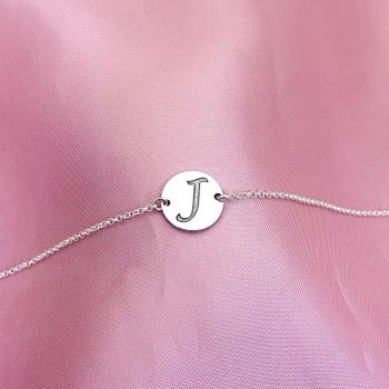 Pulseira Personalizada Plaquinha 1,5cm Iniciais
