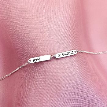 Pulseira Plaquinha Torcida Personalizada