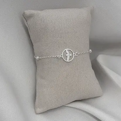 PULSEIRA BOLINHAS ESPIRITO SANTO VAZADO