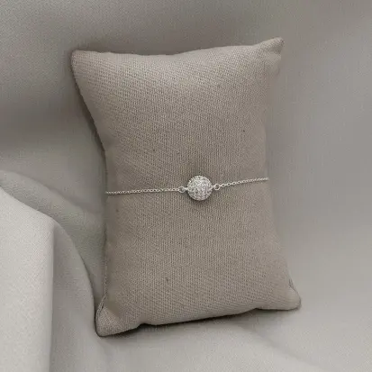 PULSEIRA 1 BOLINHA CRAVEJADA