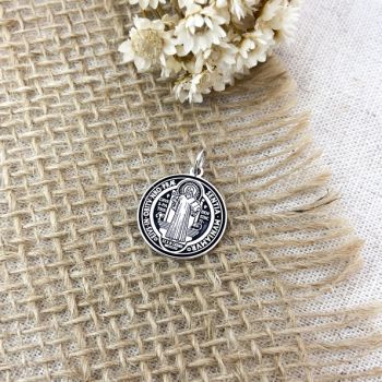 Pingente Medalha São Bento Santo