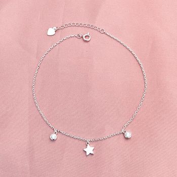 Tornozeleira Estrela 2 Zirconias